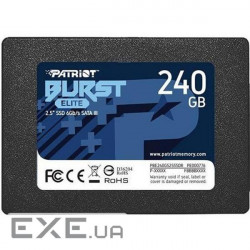 Storage device SSD 240GB Patriot Burst Elite 2.5