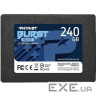 Накопичувач SSD 240GB Patriot Burst Elite 2.5" SATAIII TLC (PBE240GS25SSDR)