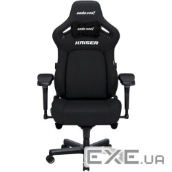 Крісло ігрове Anda Seat Kaiser 4 Fabric Size L Black (AD12YDDC-L-20-B-CF)