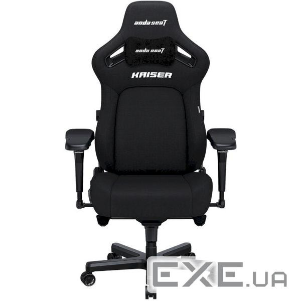 Крісло ігрове Anda Seat Kaiser 4 Fabric Size L Black (AD12YDDC-L-20-B-CF)