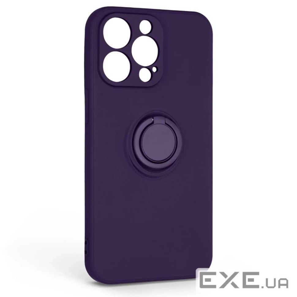 Чохол до мобільного телефона Armorstandart Icon Ring Apple iPhone 13 Pro Dark Purple (ARM68668)
