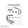 Аудіо кабель CableTime 3.5мм - 2x RCA, 3 м (CA914067) (CA914067)