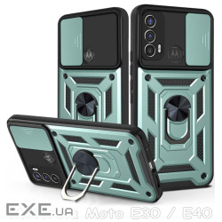 Чохол до мобільного телефона BeCover Military Motorola Moto E30 / E40 Dark Green (708184)