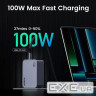 Зарядний пристрій Ugreen 3xUSB 100W (2xUSB-C+USB-A) Gan Nexode Pro X757 (25874)