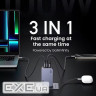 Зарядний пристрій Ugreen 3xUSB 100W (2xUSB-C+USB-A) Gan Nexode Pro X757 (25874)