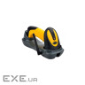 Сканер штрих-коду UKRMARK EV-W2503 2D, 433MHz, USB, IP64, stand, black/yellow (900769)