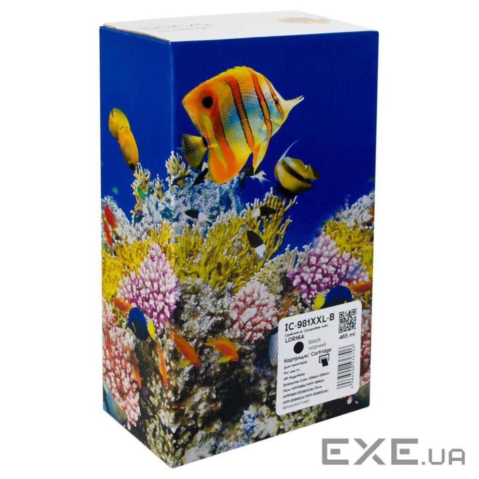 Картридж Barva HP 981Y (L0R16A) 21000 c, Black (IC-981XXL-B)