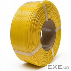 Пластик для 3D-принтера Тірапласт PETG Refill 1.75 мм 1,0 кг yellow (25298/25223)