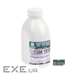 Тонер Samsung ML-1910, 80г Black +chip WWM (LJ-SET122)