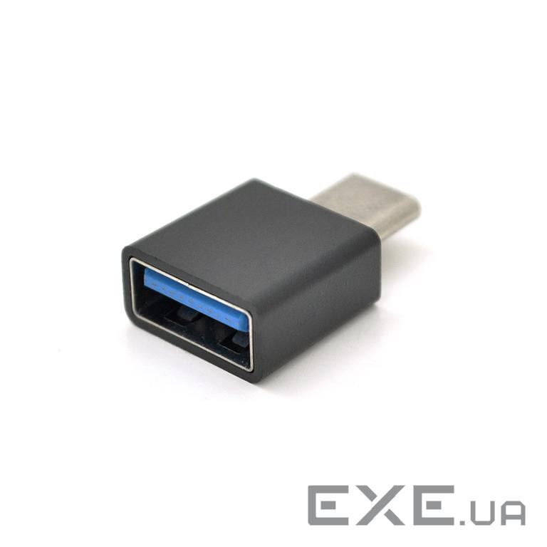 Перехідник USB3.0(AF) OTG => Type-C(M), Black / White, OEM (SP-PType-C(M) - USB2.0(F)) USB3.0(AF) OTG => Type-C(M), Blac