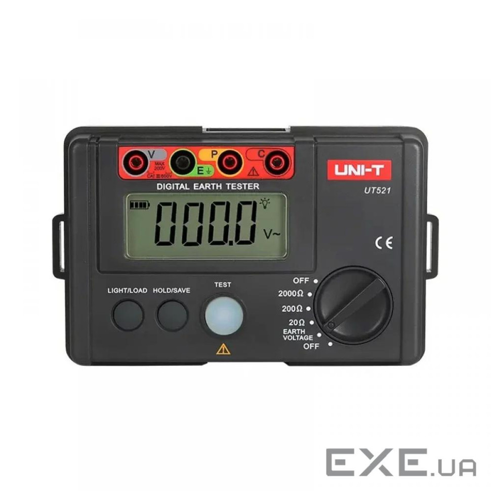 Вимірювач опору заземлення UT-521