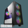 Корпус MICRO ATX без БП front panel with full mesh, V 1.62 PWM +ARGB Hub GAM (Aero Mini)