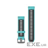 Ремінець для смарт-годинника Garmin Replacement Band, Forerunner 265, Aqua, 22mm (010-11251-A2)