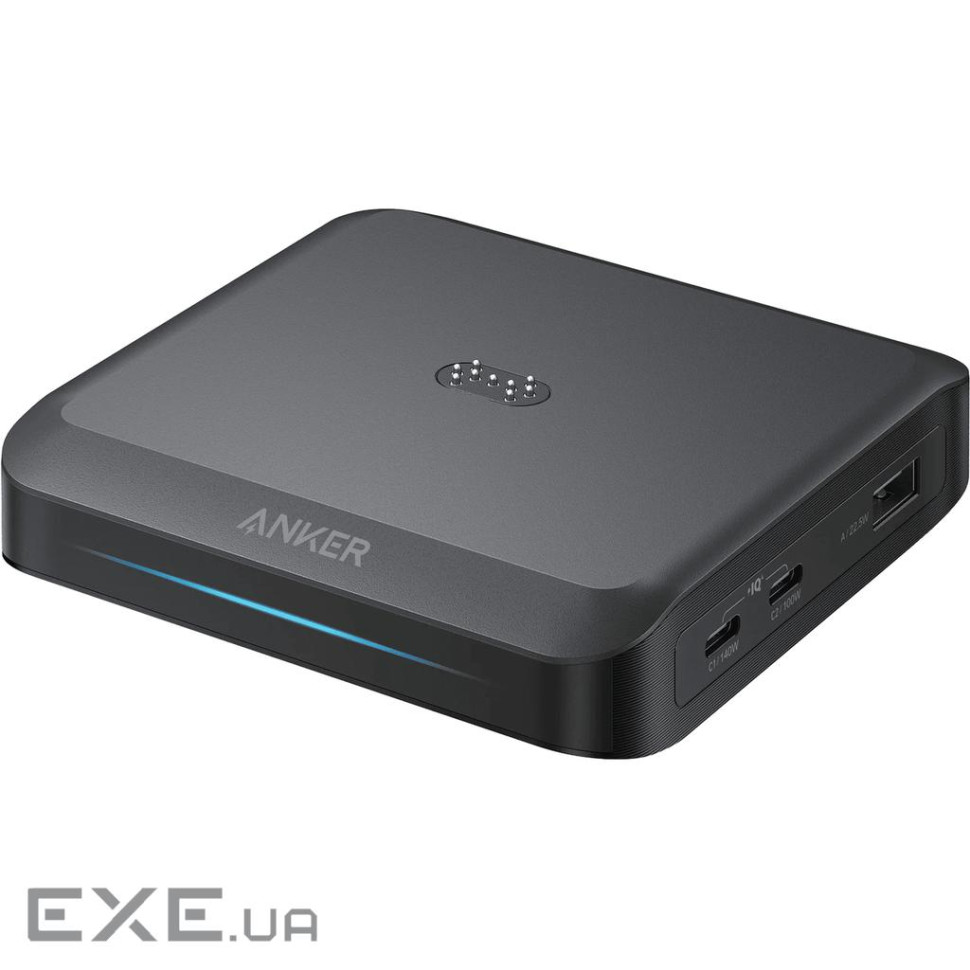 мережева зарядка ANKER Charging Base for Anker Prime 150W, 2xUSB-C, 1xUSB-A, Pogo pin (Чо (A1903G11)