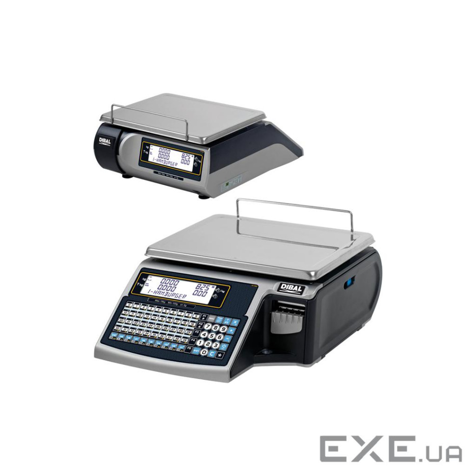 Ваги торгівельні Dibal M525F ALPHA 6/15KG UKRAINE (7M251P2LGMUA)