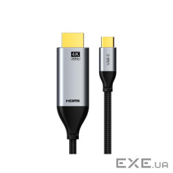 Кабель CableTime USB Type-C (M) - HDMI (M), 1.4V, 4K/30Hz, 3 м (CC12N) (CA915378)