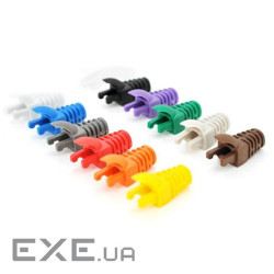 Ковпачок коннектора RJ-45 Blue Cat.5 / Cat.6 (100 шт / уп .) Merlion (CPRJ45ML-BL-CAT5/6)