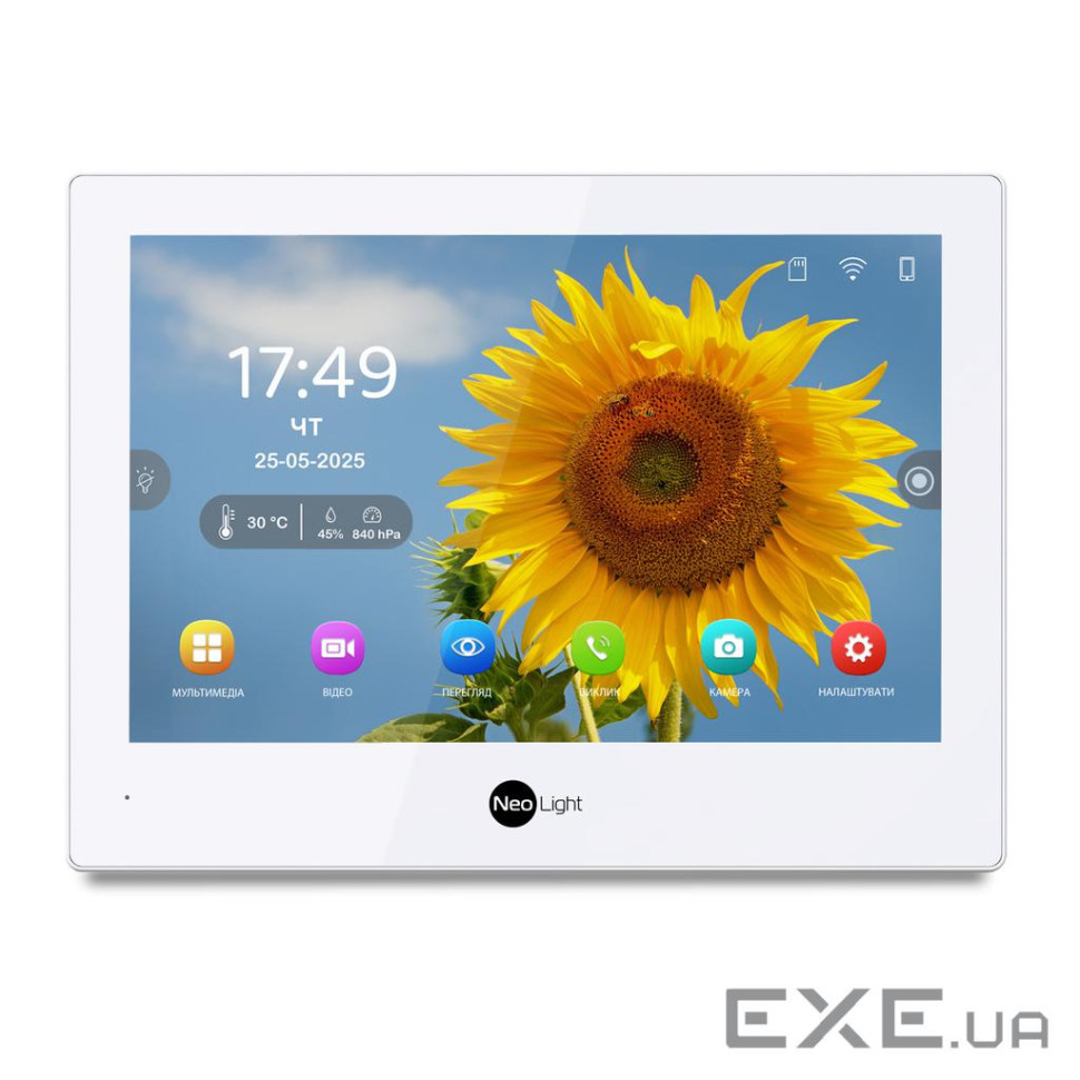 Відеодомофон Neolight ALPHA Hybrid white