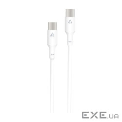 Дата кабель USB-C to USB-C 1.2m PwrX 60W ACCLAB (1283126559563)