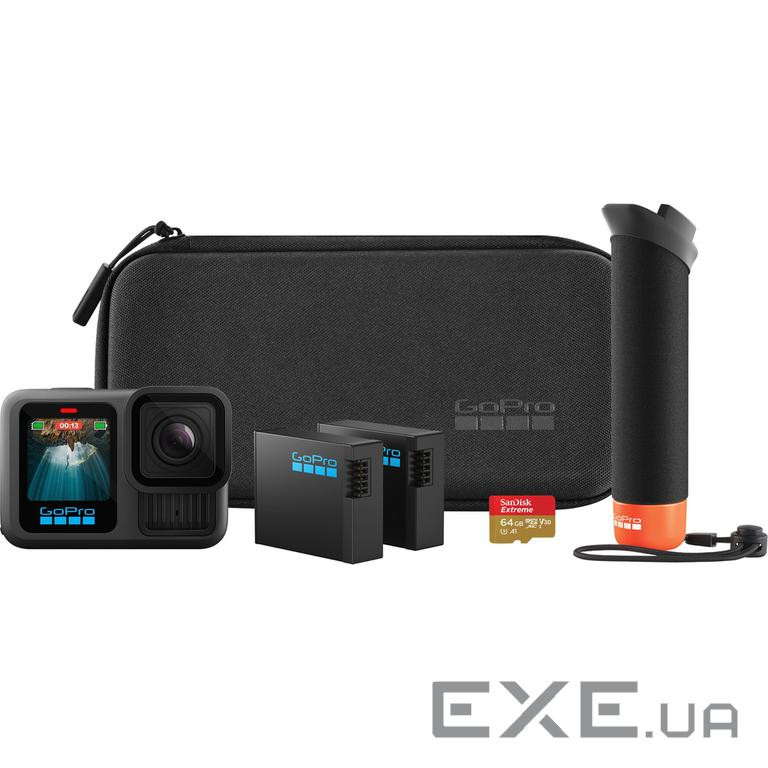 Екшн-камера GoPro HERO13 Black + Enduro + SD Card + Handler Floating (CHDRB-131-RW)