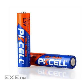 Батарейка лужна PKCELL 1.5V AAA/LR03, 2 штуки в упаковці (PC/LR03-2S)