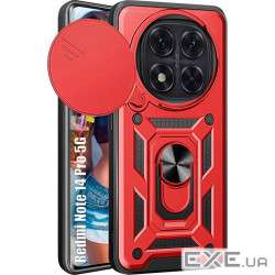 Чeхол-накладка BeCover Military для Xiaomi Redmi Note 14 Pro 5G Red (713096)