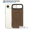 Чохол до мобільного телефона BeCover FIBRA ArcLine MagSafe Apple iPhone 17 Air Brown (715376)