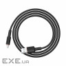 Кабель ACEFAST C2-02 USB to iP 2.4A, 1.2m, silicone, zinc connectors, Black (AFC2-02B)
