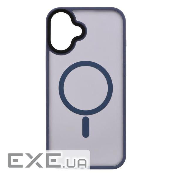 Чохол 2E Basic для iPhone 16 Plus, Soft Touch MagSafe Cover, синій світлий (2E-IPH-16PL-OCLS-LB) (2E-IPH-16PL-OCLS-LB)