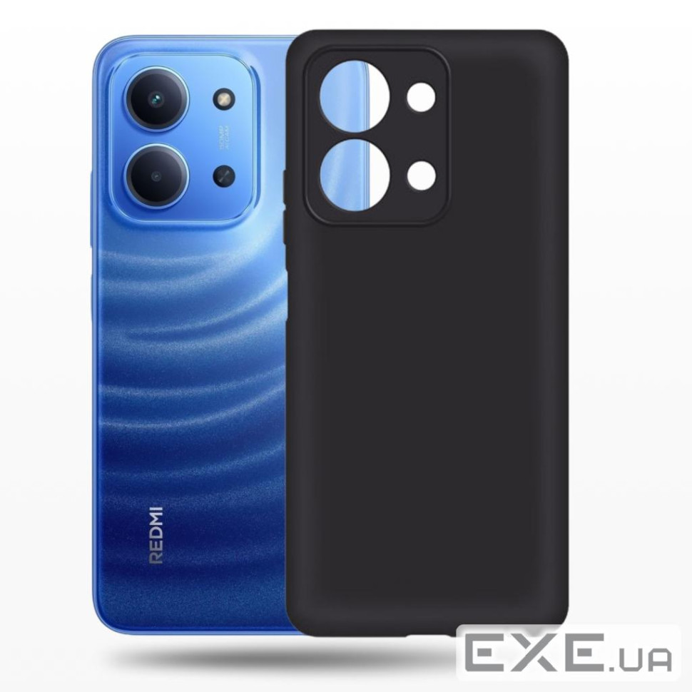 Чохол до мобільного телефона BeCover Silicone Xiaomi Redmi 15C 4G (171mm) Global Black (715792)