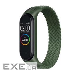 Ремінець BeCover Elastic Nylon Style для Xiaomi Mi Smart Band 5/Mi Smart Band 6 Size M Khaki (706150)