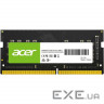 Оперативна пам'ять 8Gb DDR4 3200MHz Acer SD100 SO-DIMM (BL.9BWWA.206)