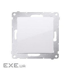 Выключатель конопочный 1х Premium разомкнутый контакт, белый (DP1.01/11)