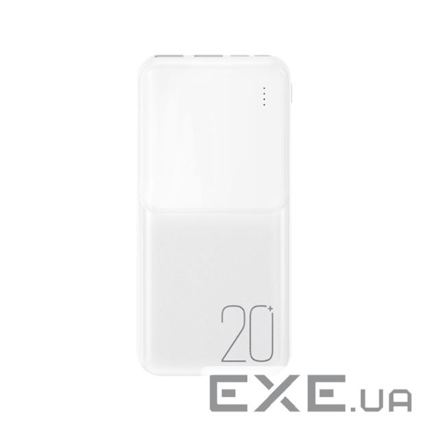 PowerBank XO-PR251 20000mAh Lighted Mobile Power, Input:5V / 2.4A(Type-C,MicroUSB),Outp (XO-PR252 W)