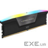 Модуль пам'яті CORSAIR Vengeance RGB Black DDR5 6000MHz 32GB Kit 2x16GB (CMH32GX5M2E6000Z36)