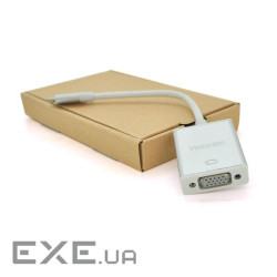 Конвертер VEGGIEG TV-S USB-C - VGA 0.1м Silver (TV-S SILVER)