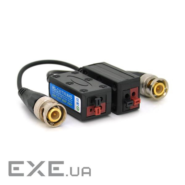 Пасивний приймач відеосигналу HD-CVI/TVI/AHD, 1080P - 3/4/5MP, 250 метрів, на затискачах