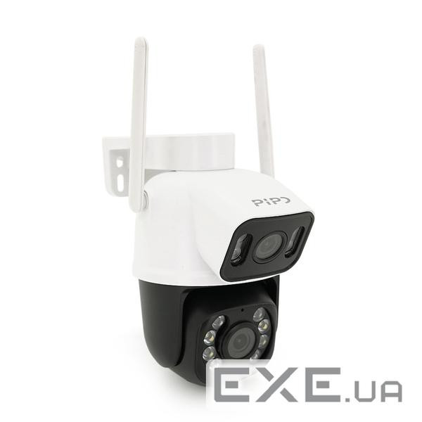 4+2Мп Wi-Fi / LAN відеокамера з двома об&apos,єктивами SD / карта PP-IPC35D4MP25 PTZ 2.8mm (YT33618) PP-IPC35D4MP25 PTZ