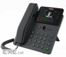 Телефон IP Fanvil V62G-Black 2xGE LAN, 12 SIP ліній, 21 DSS клавіш, VPN, SW Linux, PoE, 2.8" ко