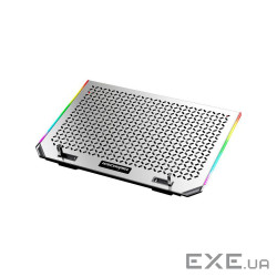 Підставка під ноутбук IceCoorel A17, 10-15.6", 6 * 80mm 1800&plusmn,10% RPM, корпус пла