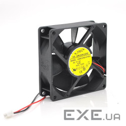 Кулер корпусний Merlion 8025 DC sleeve fan 2pin - 80*80*25мм, 1500об/хв (CC-80*80*25 / 2)