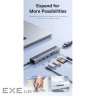USB-хаб Baseus UltraJoy Series 7-Port HUB AIR Space Grey (Type-C to HDMI4K@60Hz*1+ (B00052803811-02)