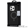 Чохол до мобільного телефона BeCover FIBRA Silicone OmniMag Apple iPhone 16 Pro Max Black (716232)