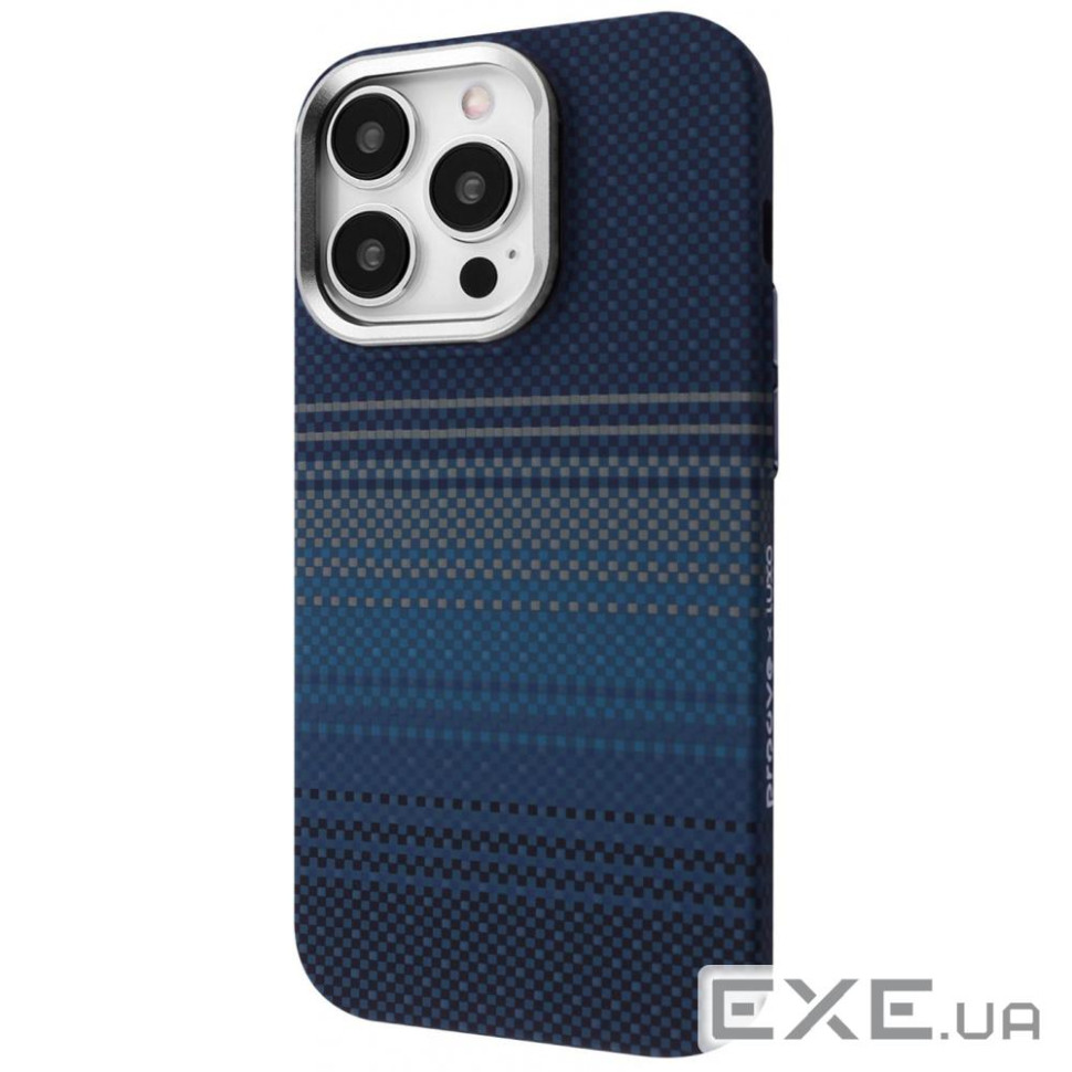 Чехол Proove Gleam Case with Magnetic Ring iPhone 13 Pro blue stripes (64719 blue stripes)