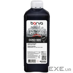 Чорнило Barva Canon PFI-050 Special, 1 л, Black pigmented (C050-995)