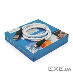 Кабель Hoco X21 Silicone, Lightning-USB, 2.4A, White, довжина 1,2 м, BOX (X21 Plus Silicone / LW)