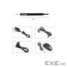 Набір для кріплення Earphone Charger Cord Management Holder Clip 10 pcs/strip Essager (EXD-KBB01)