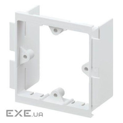 Подрозетник без дна 1G для короба 170х57 Prestige 3D, білий, МК (VP131WHI)