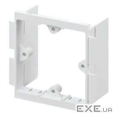 Подрозетник без дна 1G для короба 170х57 Prestige 3D, білий, МК (VP131WHI)