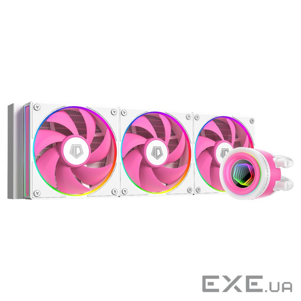 Система водяного охлаждения ID-Cooling FX360 INF Pink, Intel: 1851/1700/1200/1151/1150/1155/1156, AM